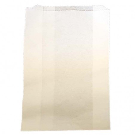 Food Grade Deep Bread Satchel Bag - White - 500 pcs