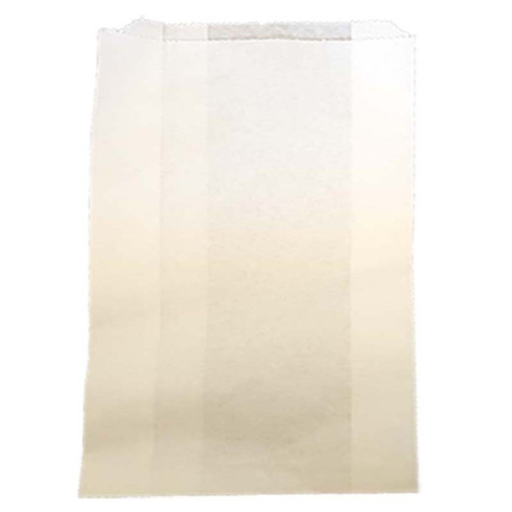 Food Grade Deep Bread Satchel Bag - White - 500 pcs