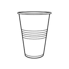 500ml Clear Cold Drink Cup (Ingeo PLA)  1000 pcs