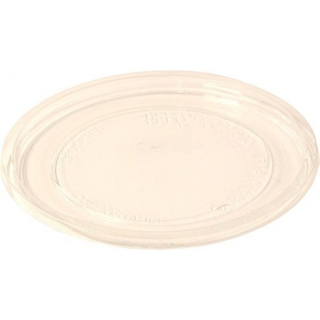 Flat Lids for Deli Container 8oz to 32oz (Ingeo PLA)  500 pcs
