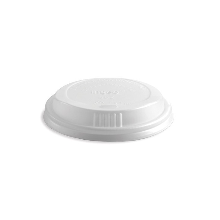 Lid for 6 8 10 & 12oz (80mm) BioPak Cup PLA  1000 pcs