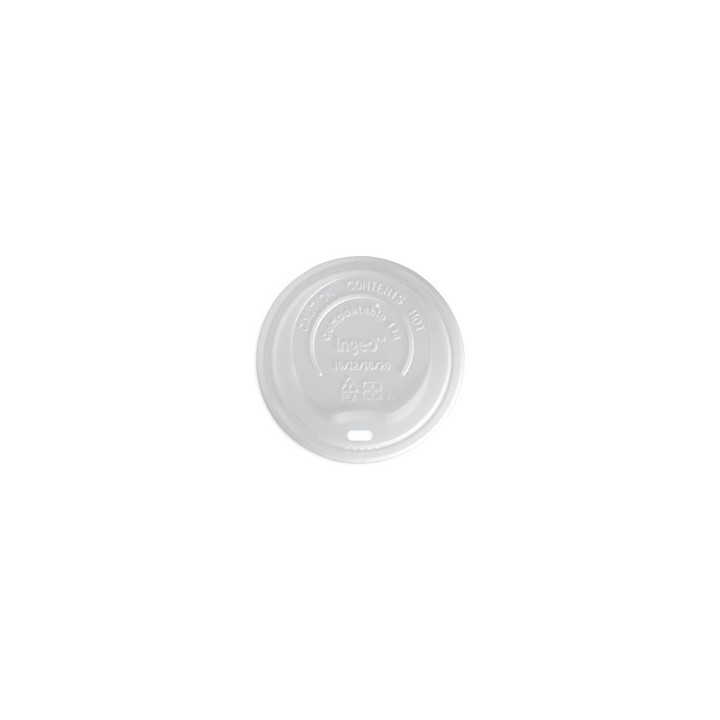 Lid for 8(90mm) 12 16 & 20oz BioPak Cup PLA  1000 pcs