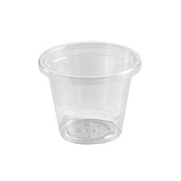 Wholesale Bulk Buy 30ml Bioplastic Sample Tester Cup Clear  3000 pcs