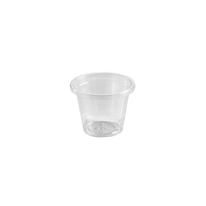 Wholesale Bulk Buy 30ml Bioplastic Sample Tester Cup Clear  3000 pcs