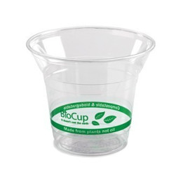 300ml Clear Bioplastic Cup  1000 pcs