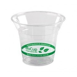 300ml Clear Bioplastic Cup  1000 pcs