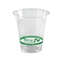 360ml Clear Bioplastic Cup  1000 pcs