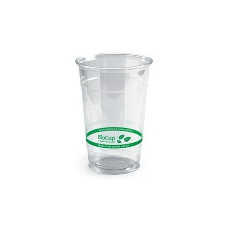 600ml Clear Bioplastic Cup  1000 pcs