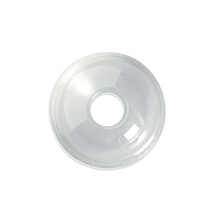 Dome Clear Bio Lid - Round-Hole - for 300-700ml Cups  1000 pcs