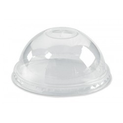 Dome Clear Bio Lid - x-Hole - for 300-700ml Cups  1000 pcs