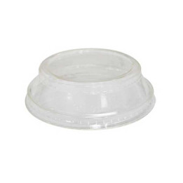 Clear PLA Dome Lid - NO-Hole for 300-700ml Cups - 96mm  1000 pcs