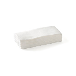 2 PLY 1/8 fold Quilted Dinner Napkin White 100% FSC certified