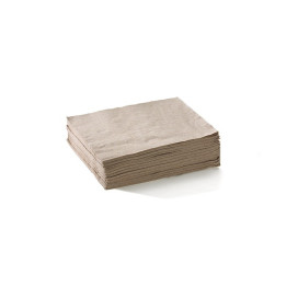2 PLY 1/4 Fold Lunch Brown Natural Bio Napkin 300x300  2000 pcs