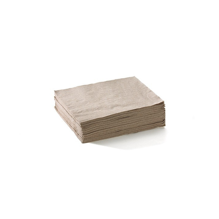 2 PLY 1/4 Fold Lunch Brown Natural Bio Napkin 300x300  2000 pcs