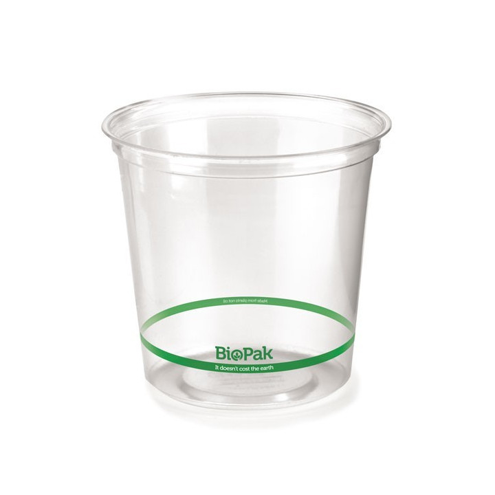 700ml Ingeo Bioplastic Salad/Fruit Bowl Clear Deli Container  500 pcs
