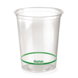 960ml Ingeo Bioplastic Salad/Fruit Bowl Clear Deli Container  500 pcs
