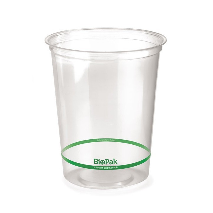 960ml Ingeo Bioplastic Salad/Fruit Bowl Clear Deli Container  500 pcs