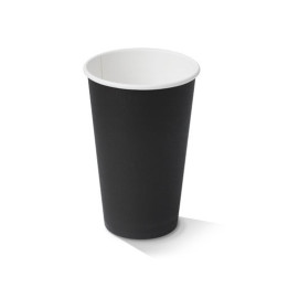 16oz Black Single Wall Coffee Cup  1000 pcs