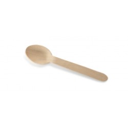 16cm Wooden Spoon 160x28mm  1000 pcs