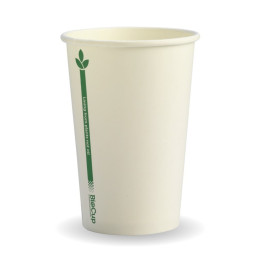 10oz Single Wall Kraft Coffee Cup - Ingeo Compostable