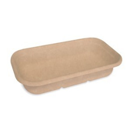 1000ml Sugarcane TakeAway Base Natural Takeaway Container