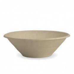32oz Bowl suitable for Noodle, Soup or Salad with Lid Natural Brown