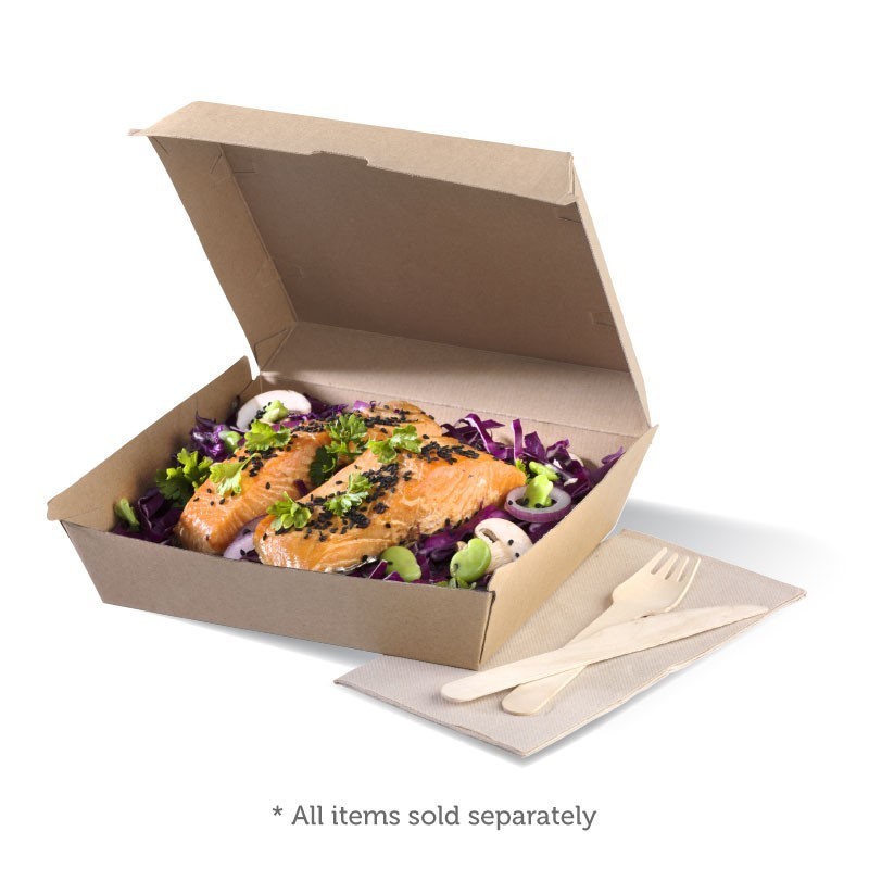 Dinner Box - 178 x 160 x 80mm - FSC Certified - 150 pcs