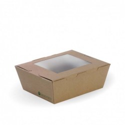 Noodle Boxs with window - 152 x 120 x 64mm - FSC Certified - 200 pcs