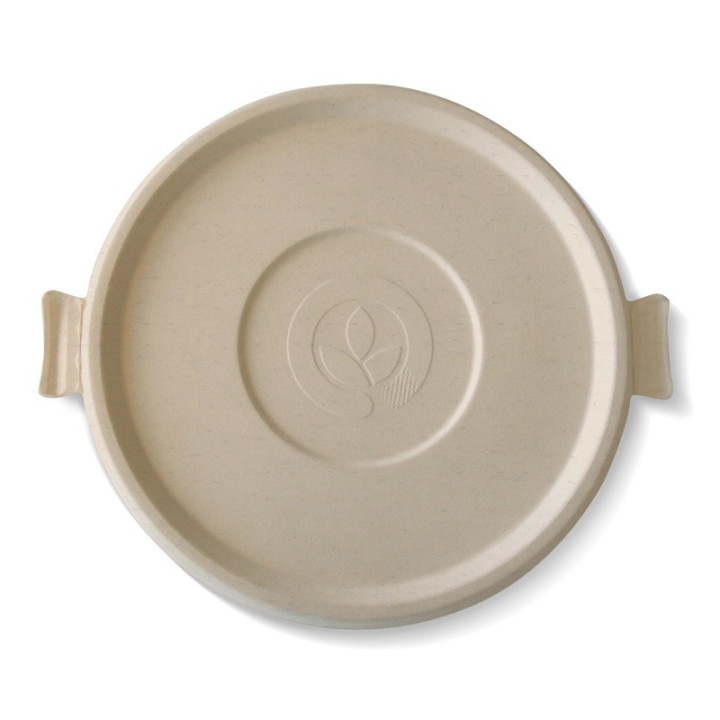 Lids for Sugarcane Bowl 24 & 32 & 40oz - Natural - 400 pcs