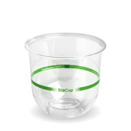 360ml Tumbler BioCups - BioPak clear  1000 pcs
