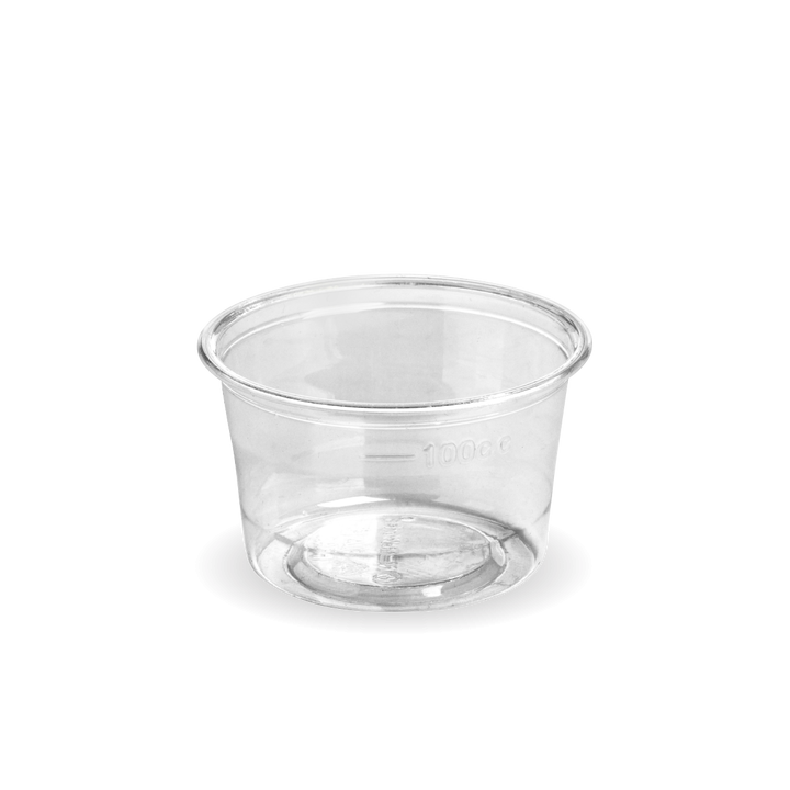 140ml Sauce BioCups - clear  1000 pcs
