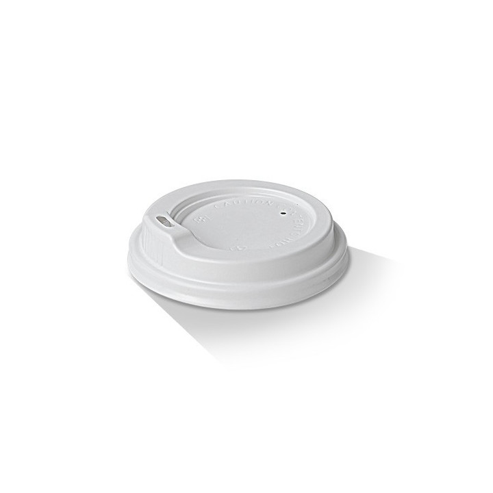 12/16oz PS Sipper Spout Lid / White - 1000 pcs  1000 pcs