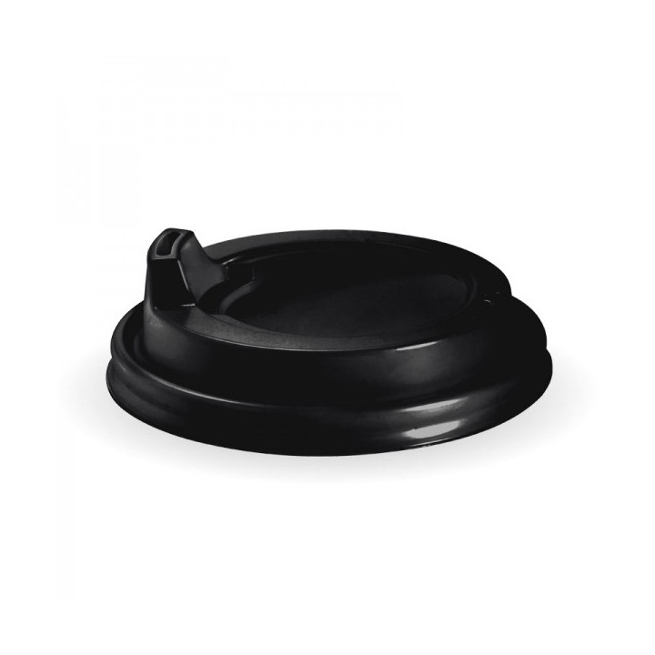PS Sipper Lids for 8oz(90mm), 12, 16 & 20oz - BLACK - 1000 pcs