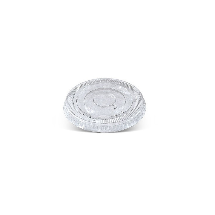 4 oz PET flat lid/ no hole  1000 pcs