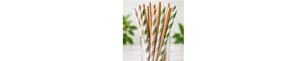 Colourful Drinking Straws – Go Green World