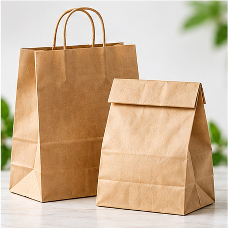 PAPER AND COMPOSTABLE BAGS